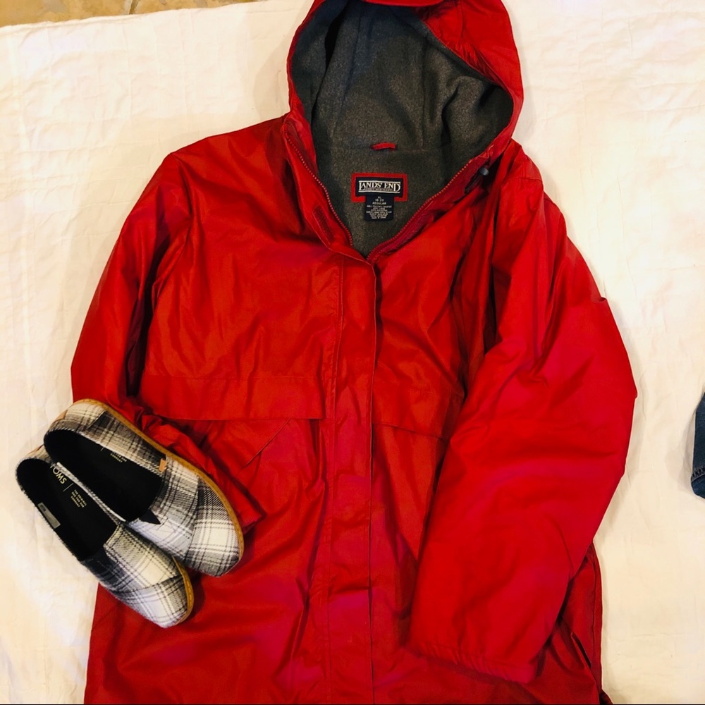 Lands End Rain Jacket